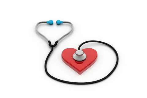 Heart care Stock Illustration