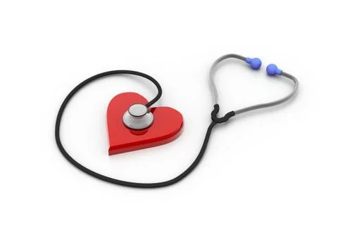 Heart care Stock Illustration