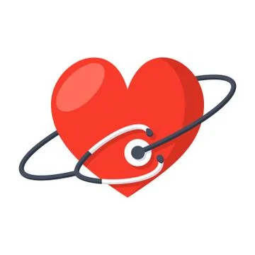 Heart Care Vector Icon Stock Illustration