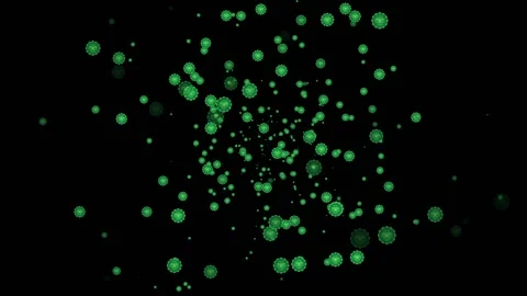 Heart chakra symbol explosion Stock Footage 142417234
