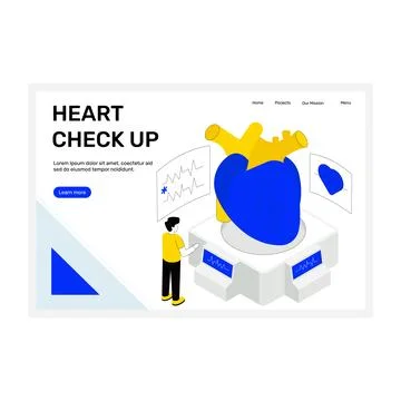 Heart Checkup Stock Illustration