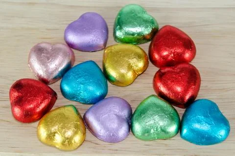 Heart chocolate Stock Photos