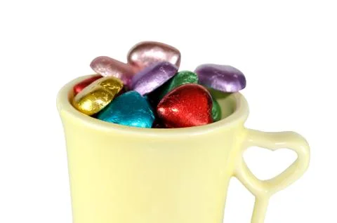 Heart chocolate Stock Photos