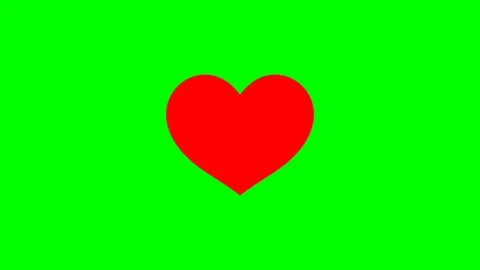 Heart Chromakey Stock Footage 107998848