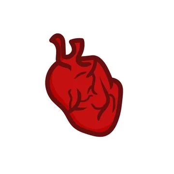 Heart clipart vector Stock Illustration