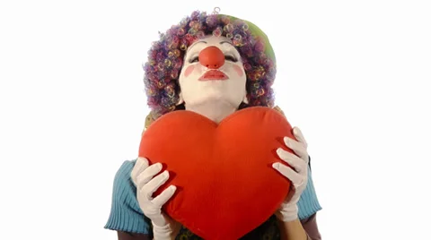 The heart of the clown Stock Footage 32153937