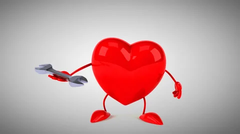 Heart - Computer animation Stock Footage 64234522