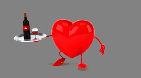 Heart - Computer animation Video stock 64262938
