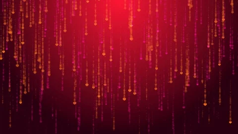 Heart confetti on the red background Stock Footage 109303558