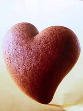 Heart cookie Fotos Stock