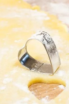 Heart cookies Stock Photos