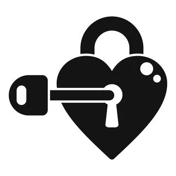 Heart credibility icon simple vector. Customer trust Stock Illustration