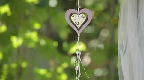 Heart Decoration Stock Footage 52433324