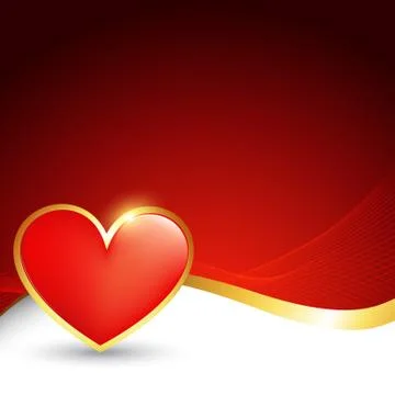 Heart design vector Stock Illustration