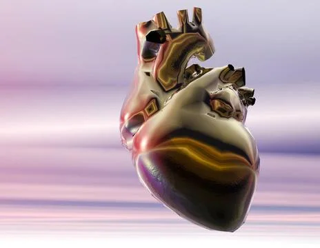 Heart Digital visualization of a human heart Copyright: xZoonar.com/KnutxN... 스톡 사진