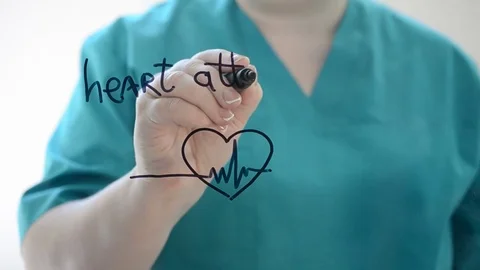 Heart diseases. Stock Footage 75955848