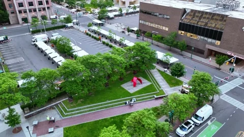 The Heart of Downtown - Syracuse, NY Stock Footage 336473409