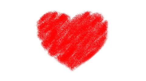 Heart Drawing Zoom Video stock 1009730