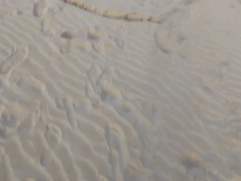 Heart drawn on the sand Stock Footage 83430704