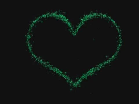 Heart effect background Stock Photos