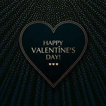 Heart on fabric texture background with dots. Stock Illustration