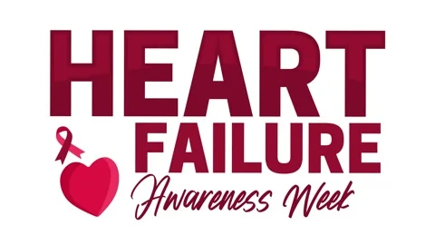 Heart failure awareness week for better health Stock Footage 341662645