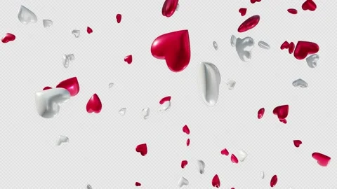 Heart Fall Video stock 237023213