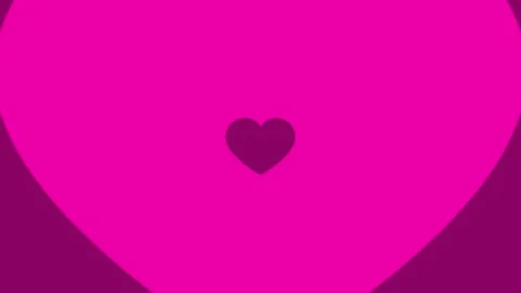 Heart in fast motion seamless background V6 Video stock 296103347
