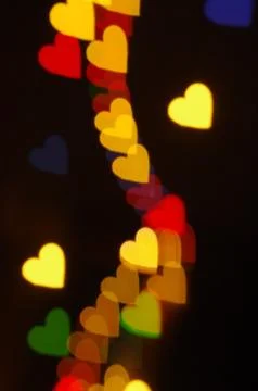 Heart flare Stock Illustration