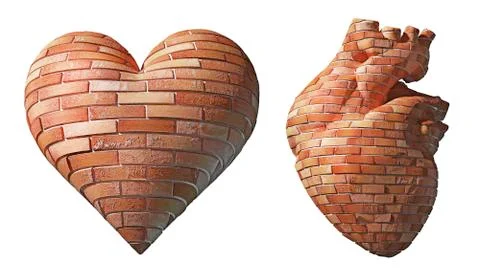 Heart of flint Stock Illustration