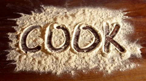 Heart on flour Vídeos de archivo 59400228