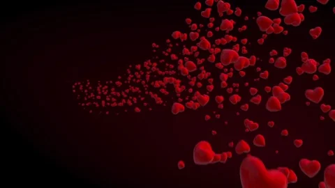 Heart Flow BG Stock Footage 74621884