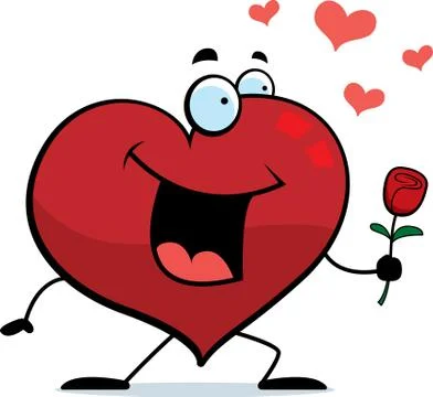 Heart Flower Stock Illustration