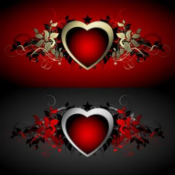 Heart form Stock Illustration