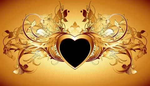 Heart form Stock Illustration