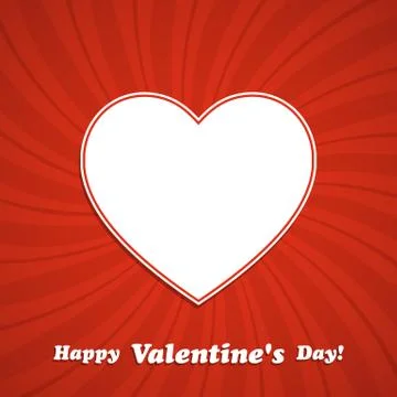 Heart frame Stock Illustration