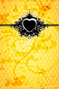 Heart frame Stock Illustration