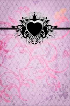 Heart frame Stock Illustration