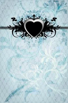 Heart frame Stock Illustration