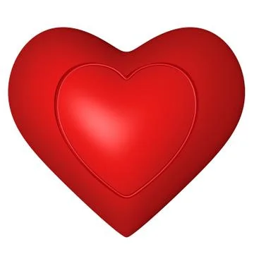 Heart frame Stock Illustration