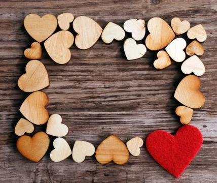 Heart frame Stock Photos