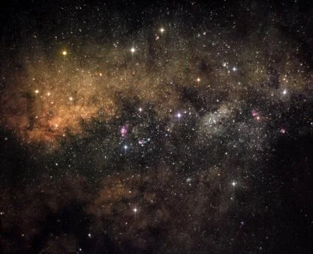 Heart of the galaxy Stock Photos