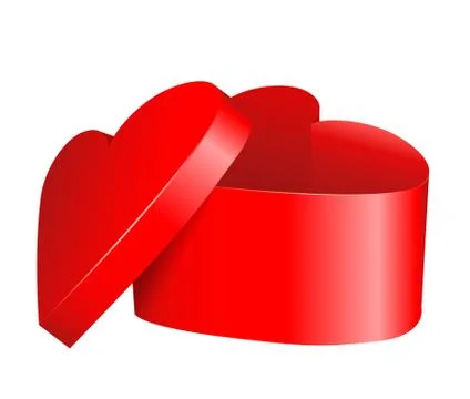 Heart gift Stock Illustration
