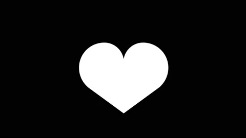 Heart glitch icon animated. Stock Footage 167880265