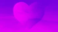 Heart Glitch Uv Stock Footage