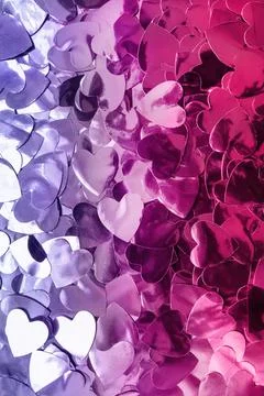 Heart glitter background Stock Photos