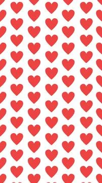 Heart Grid Vertical Wallpaper  Illustrazione stock