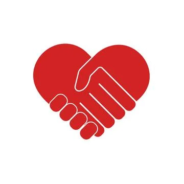 Heart in hand Stock Illustration
