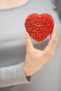 Heart in hand Foto stock