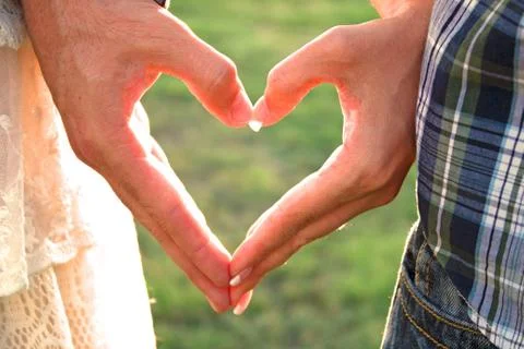 Heart Hands Stock Photos